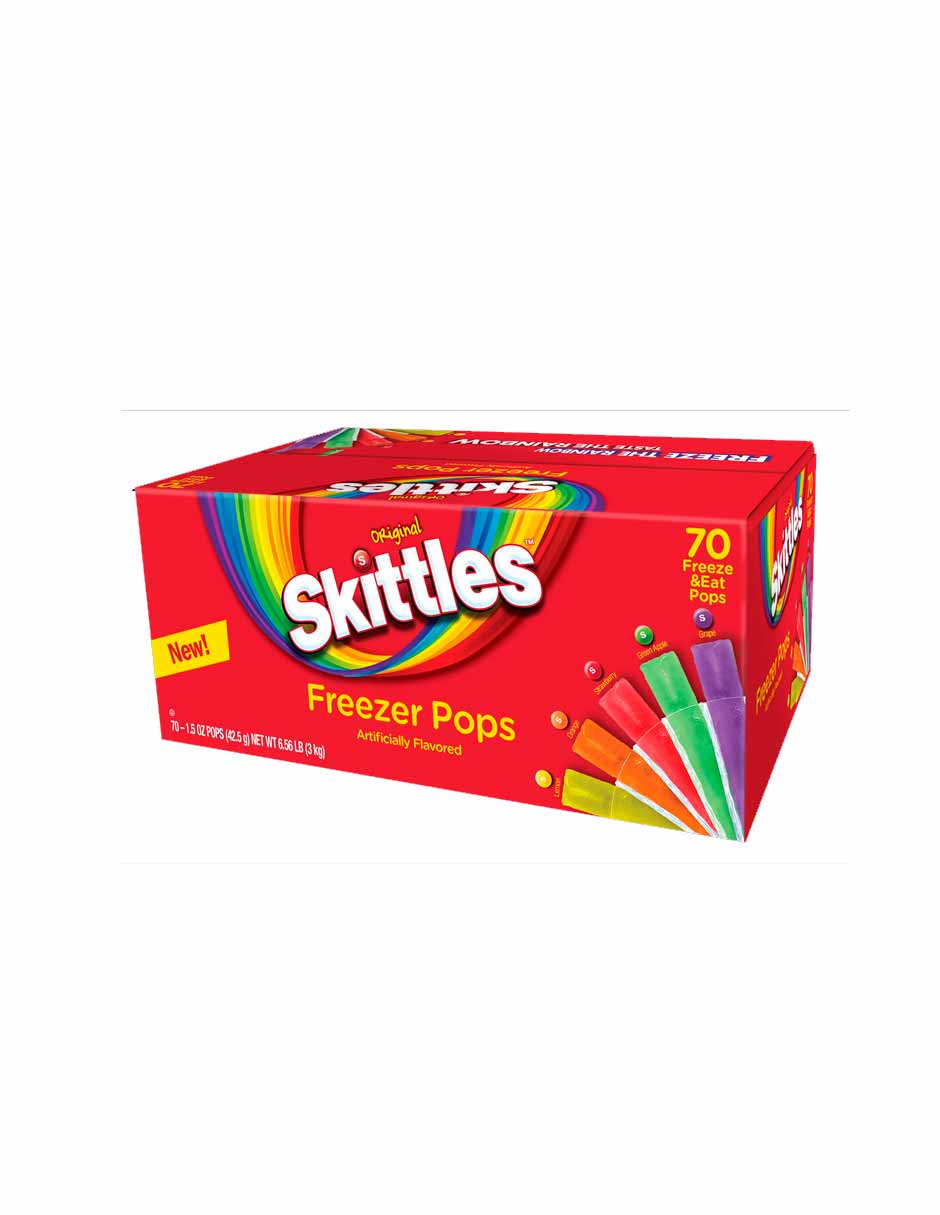 Bolis Skittles paquete variado 70 unidades