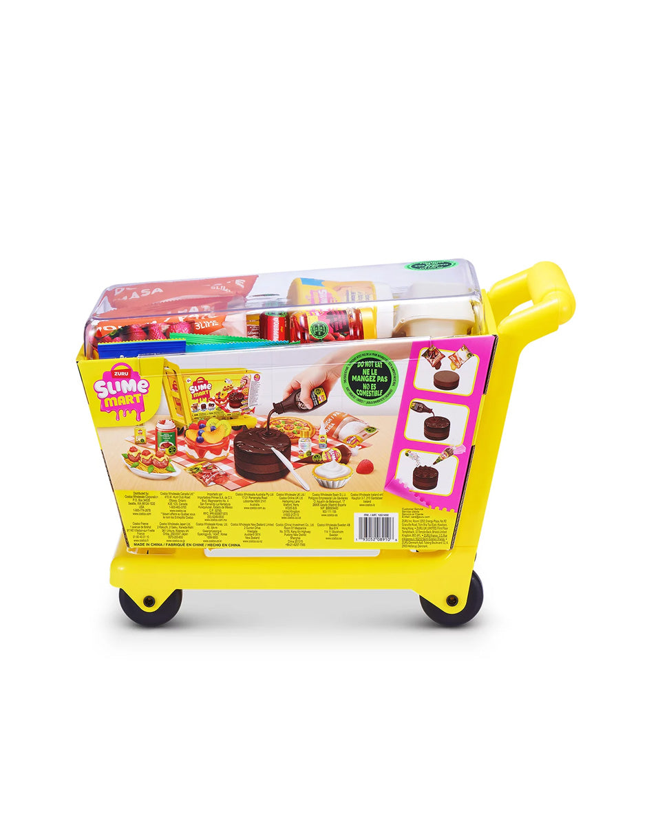 Slime Mart carrito de compras juego 43 piezas