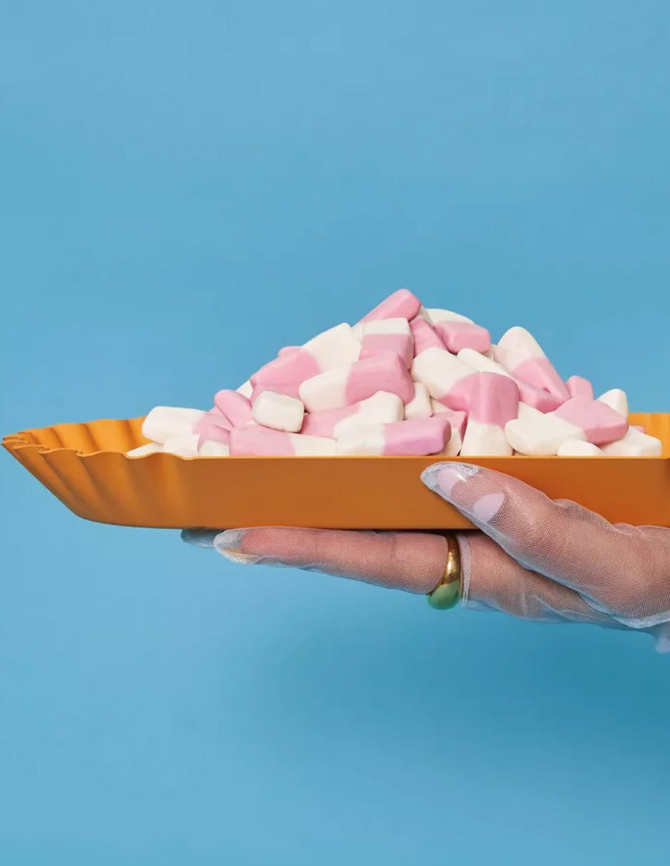 Gomitas Smarties Squashies Frambuesa y Crema 145 g