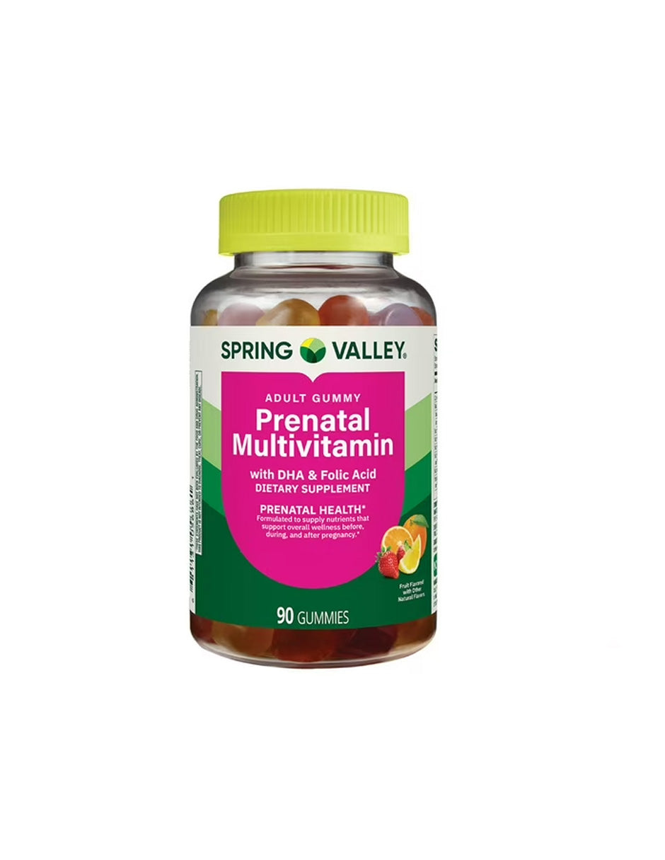 Spring Valley Prenatal gomitas, 90 gomitas