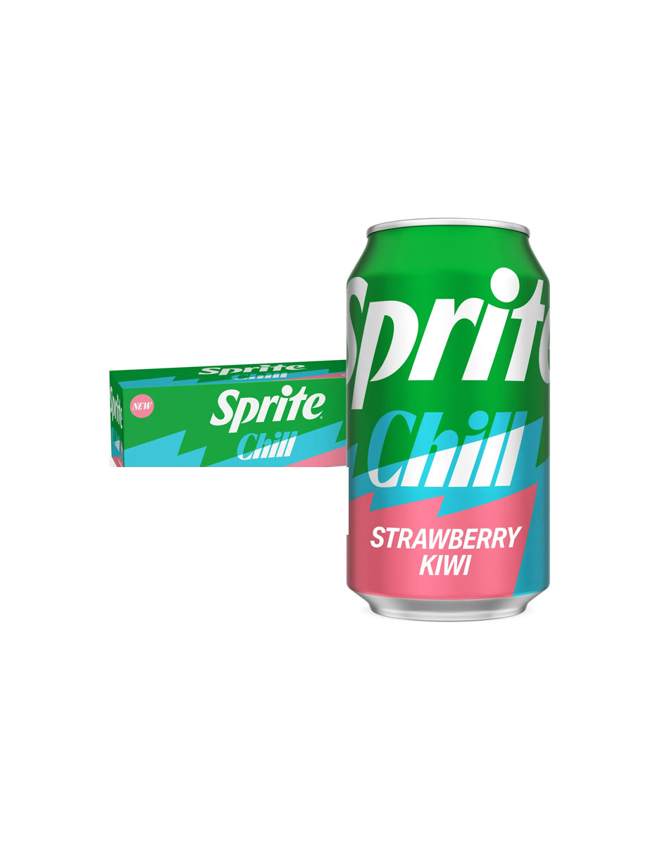 Sprite Chill Fresa Kiwi 12 pack