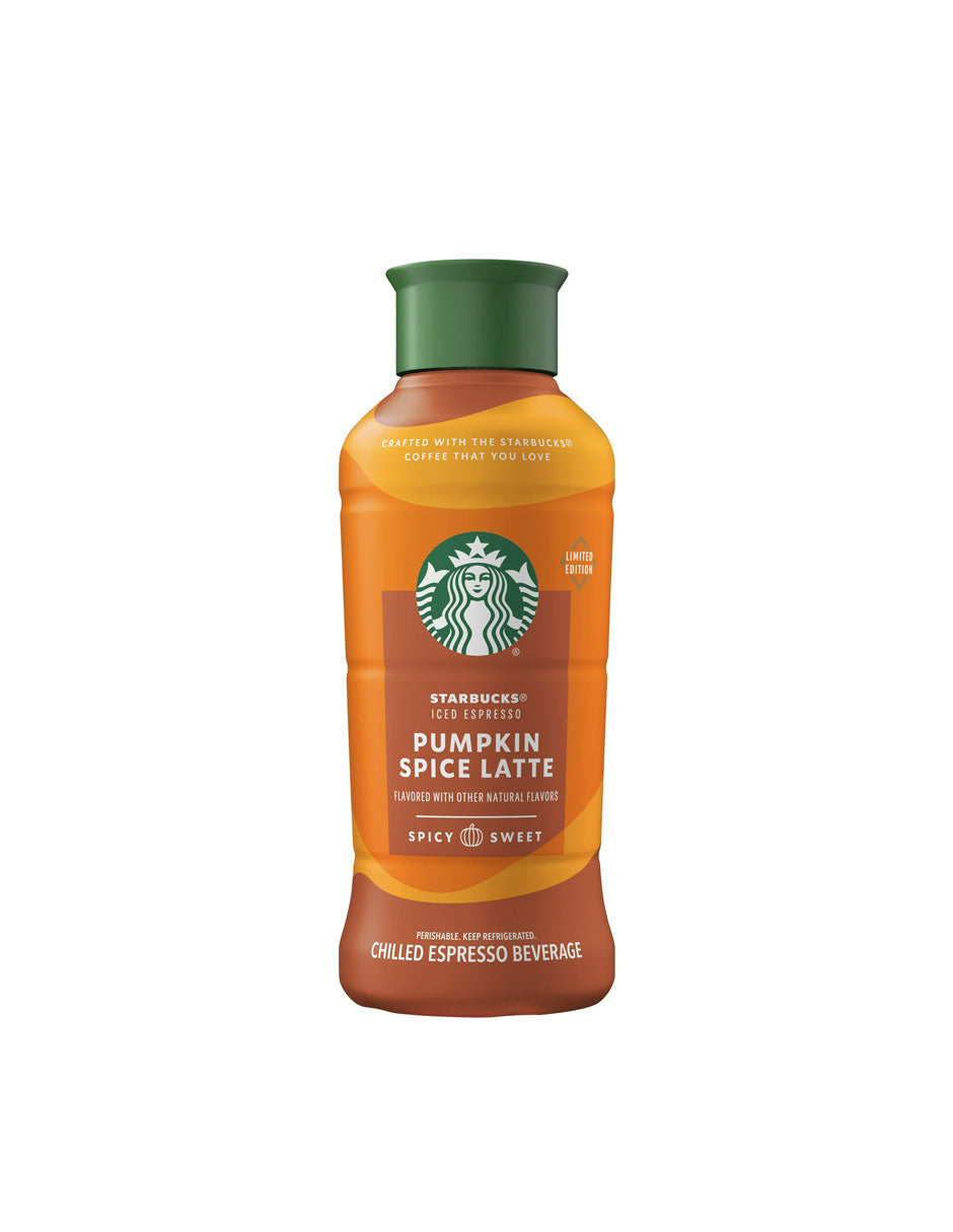 Starbucks Iced Espresso Pumpkin Spice 1.18 Lt