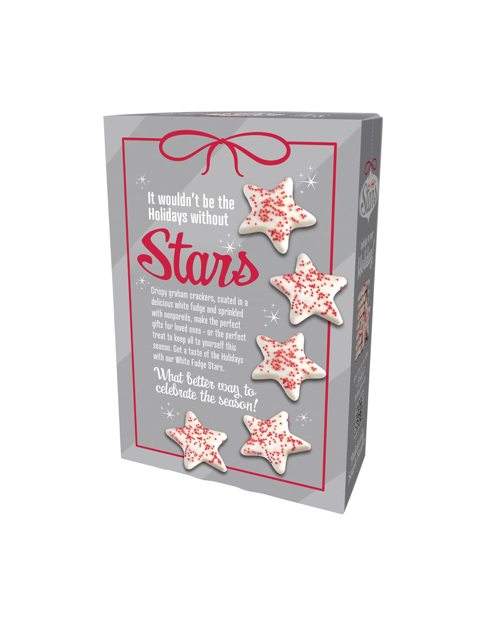 Galletas Stauffers Stars cubiertas de chocolate blanco 284gr