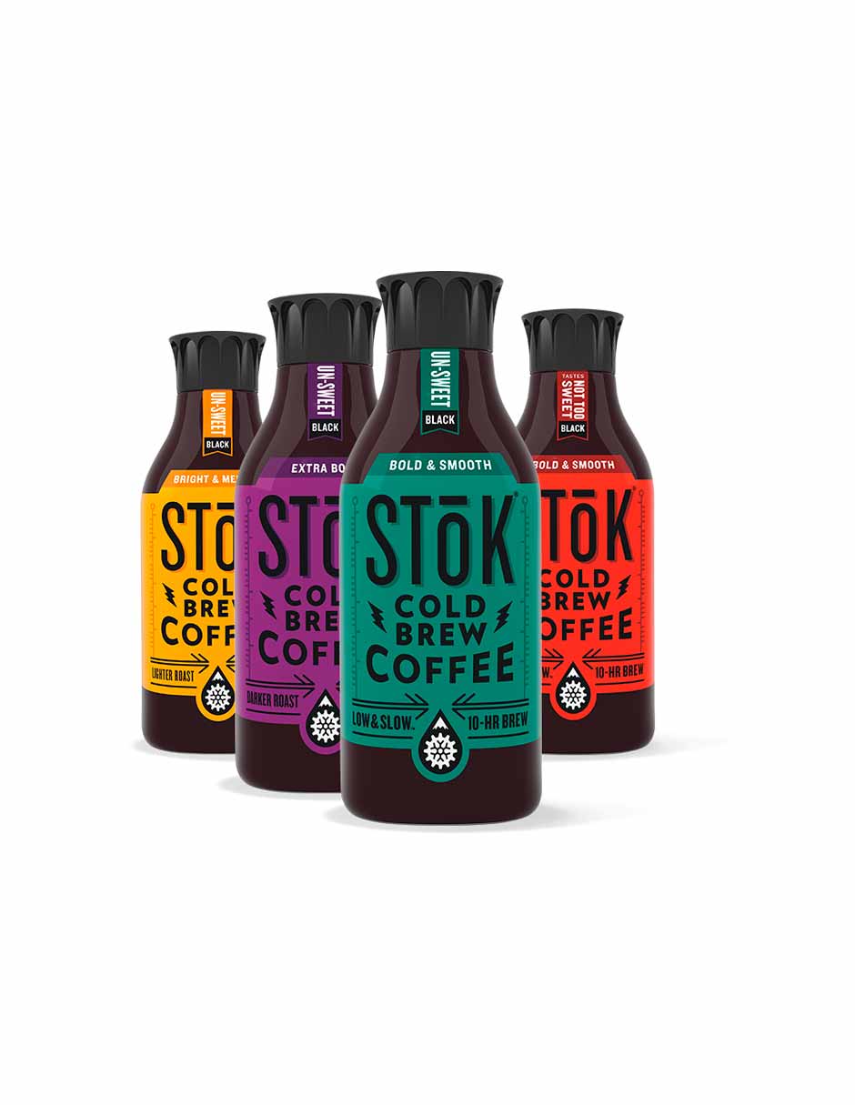 SToK Cold Brew café frío sin azúcar (variedad) 1.42 Lt