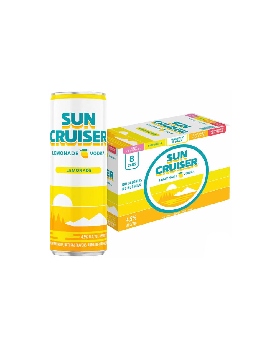 Sun Cruiser Vodka Lemonade Pack Variado 8 Latas