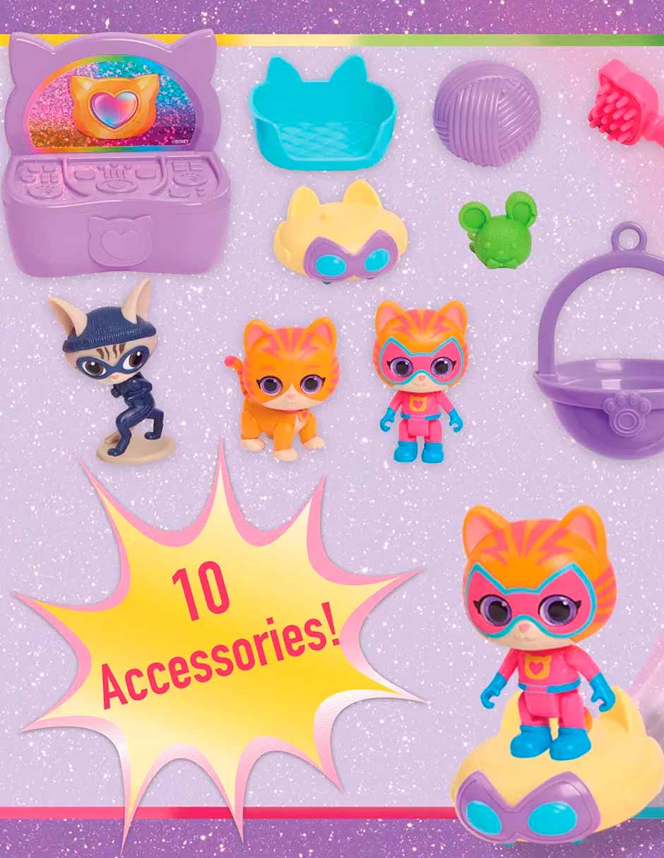 SuperKitties set de juego Purr N Play Disney Junior