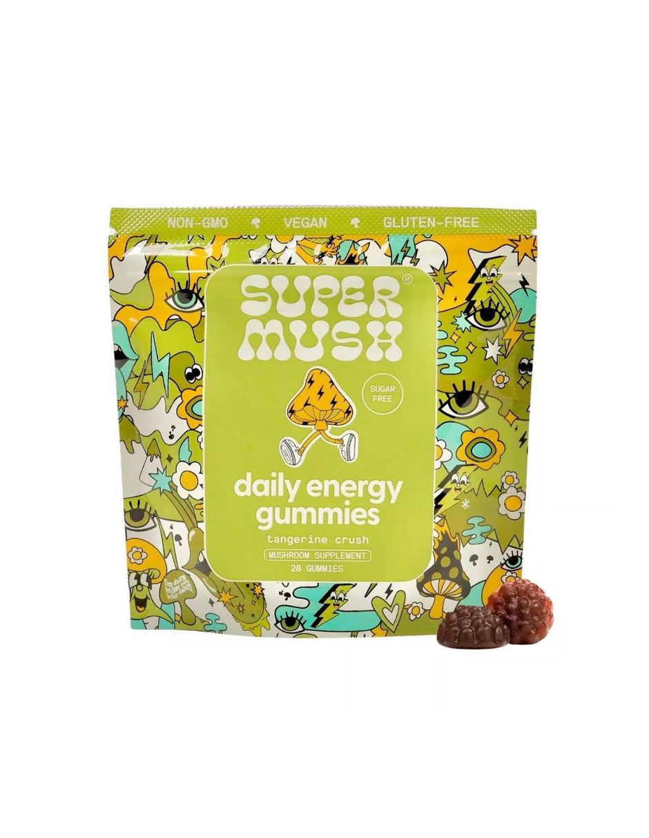 Suplemento SuperMush Daily Energy Enfoque y Resistencia 28 gomitas