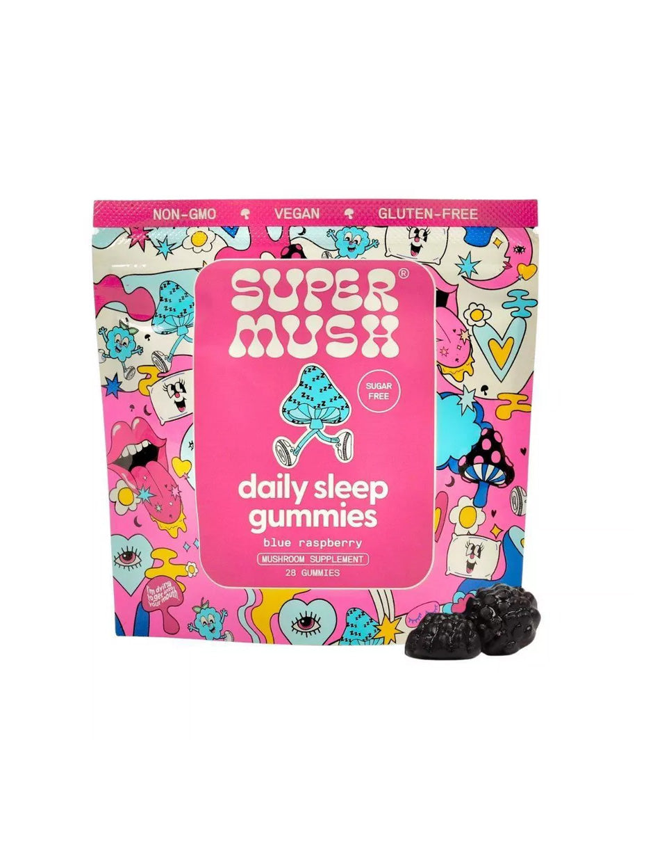 Suplemento SuperMush Daily Sleep Sueño Profundo y Calma 28 gomitas