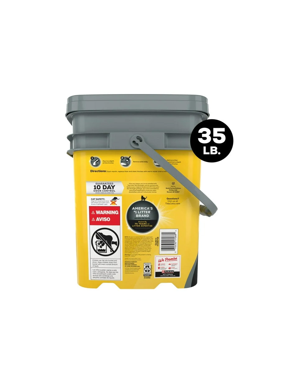 Arena para Gato Tidy Cats 4 en 1 Aglomerante 16 kg