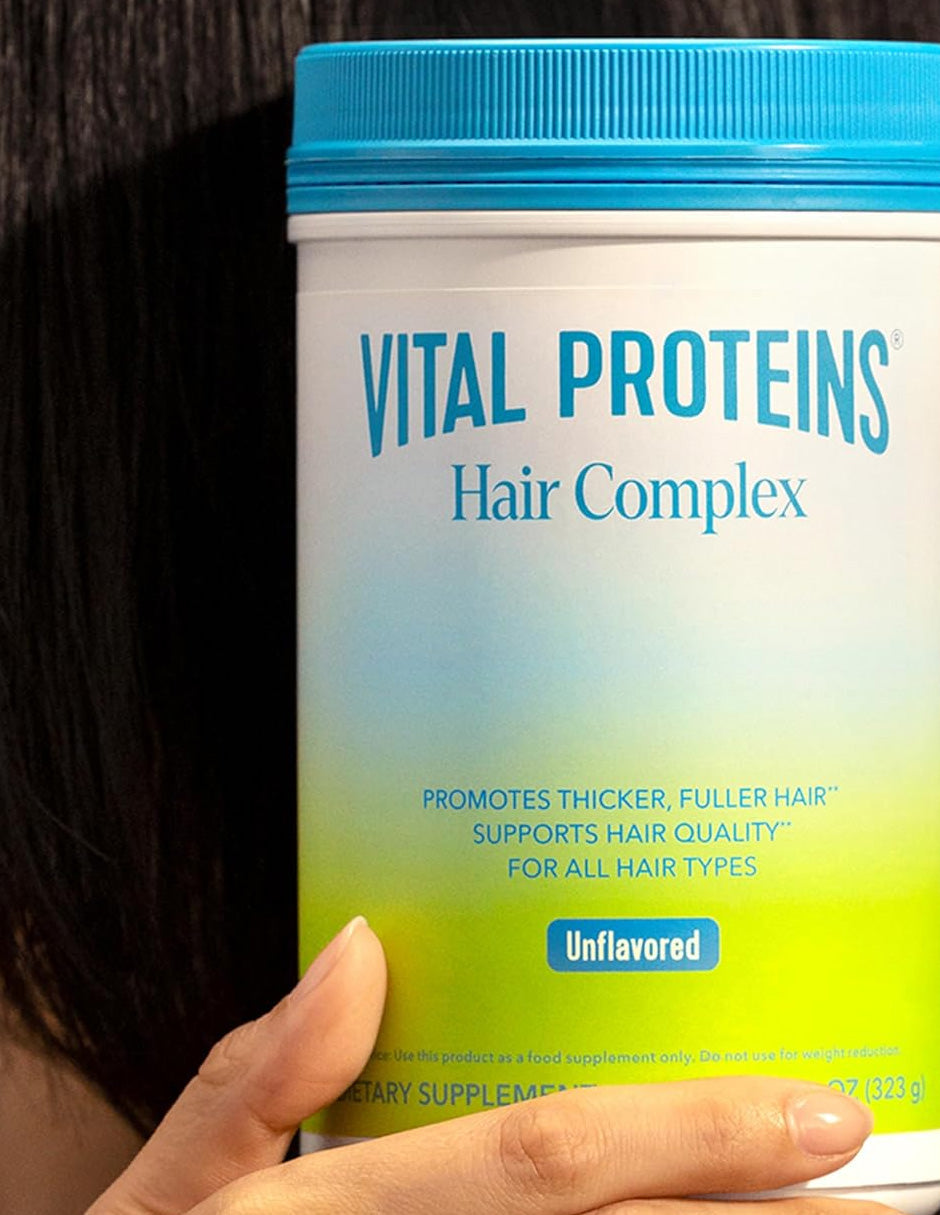 Colágeno Vital Proteins + biotina complejo capilar 323gr