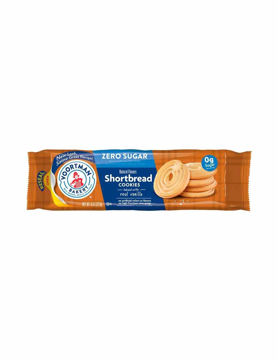 Voortman Galletas Shortbread sin azúcar 227gr