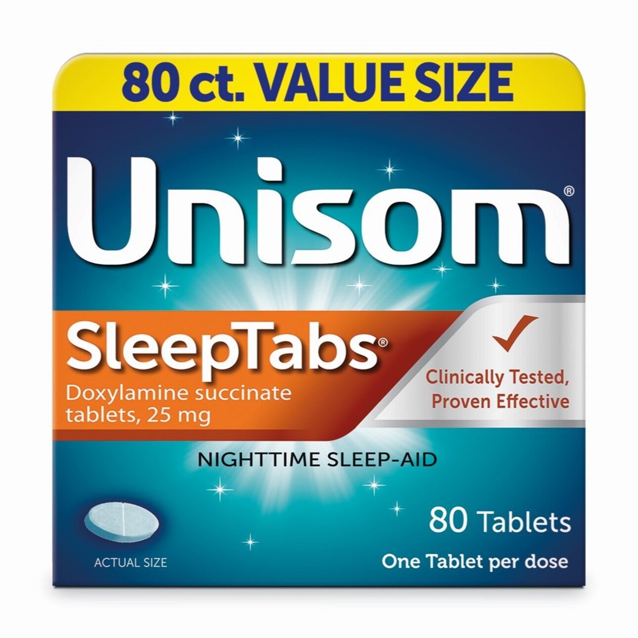 Unisom SleepTabs, 80 unidades