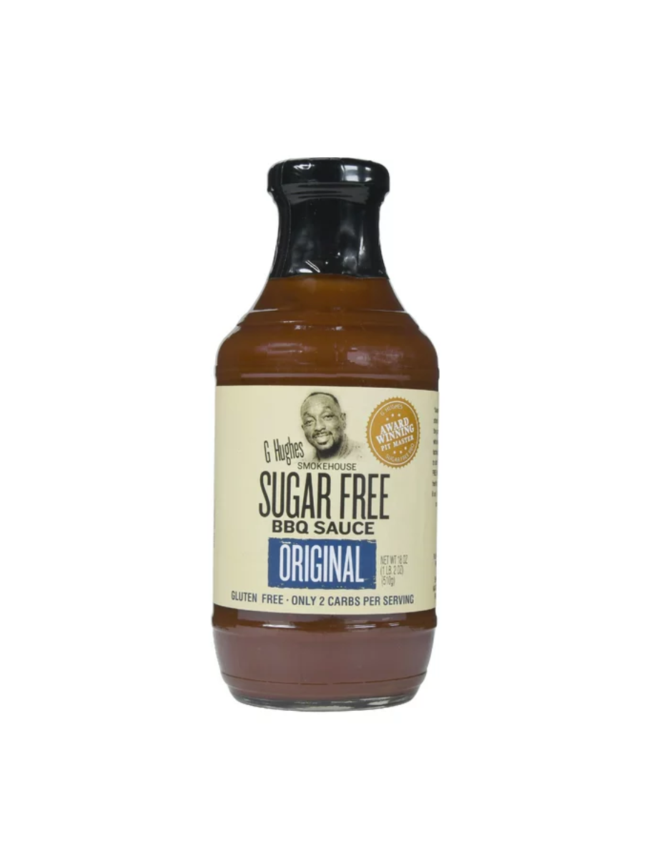 G Hughes Salsa BBQ Sugar free Orginal 510gr
