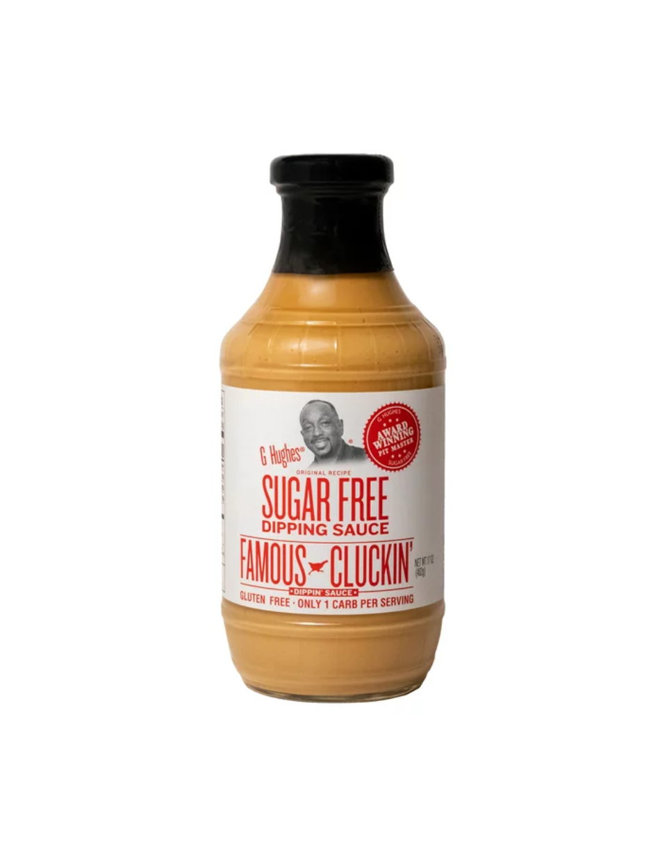 G Hughes Salsa Sugar Free Famous Cluckin 482gr