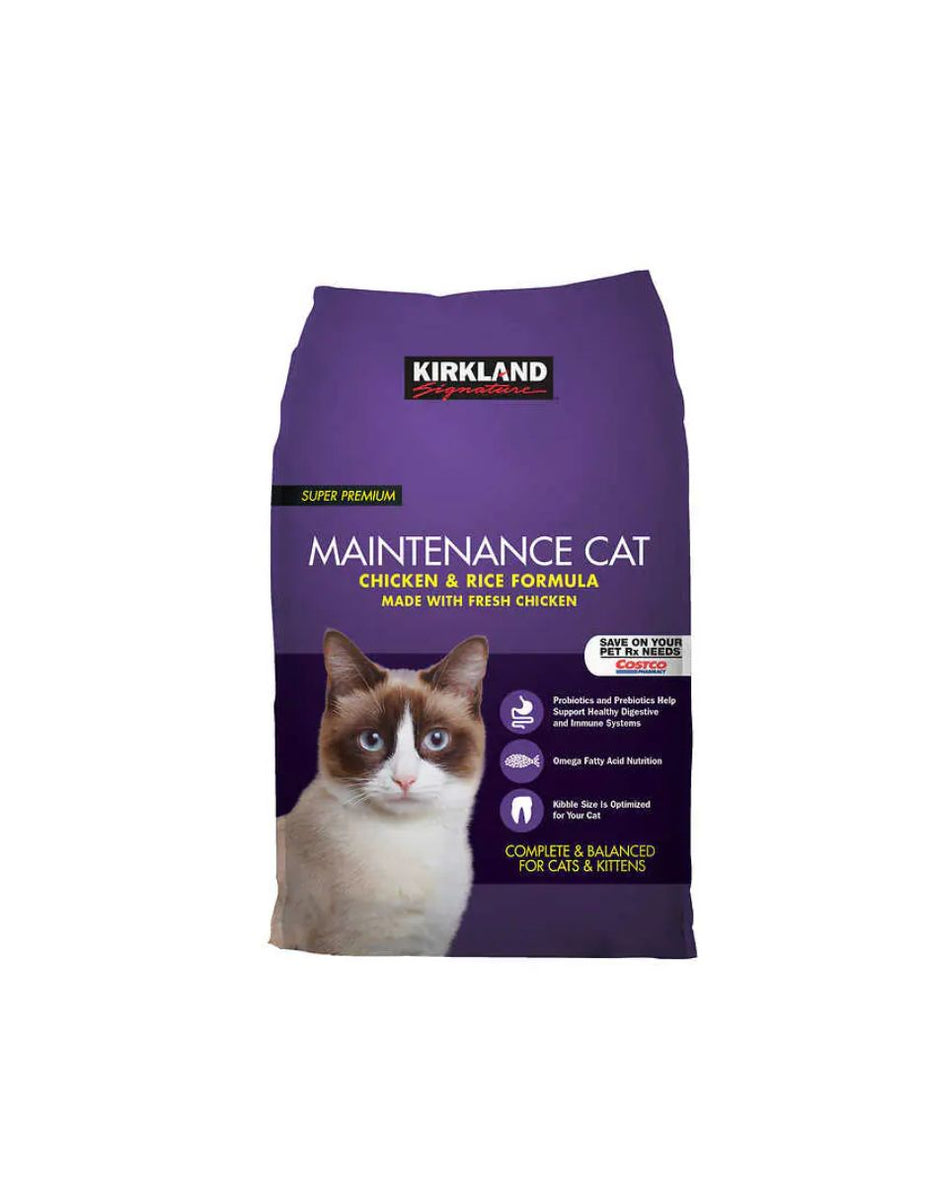 Kirkland signature super premium maintenance cat food 11.3kg