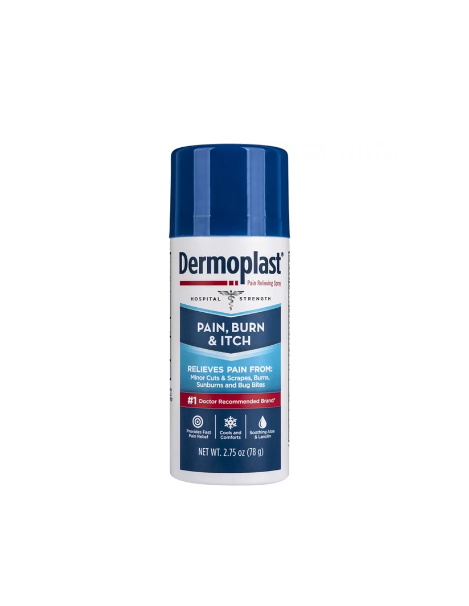 Dermoplast Spray para aliviar el dolor, las quemaduras y la picazón 78gr