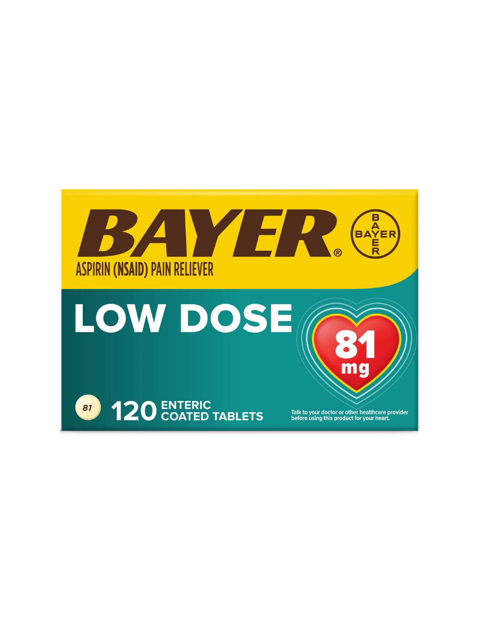 Aspirina Bayer Low dose 120 tabletas