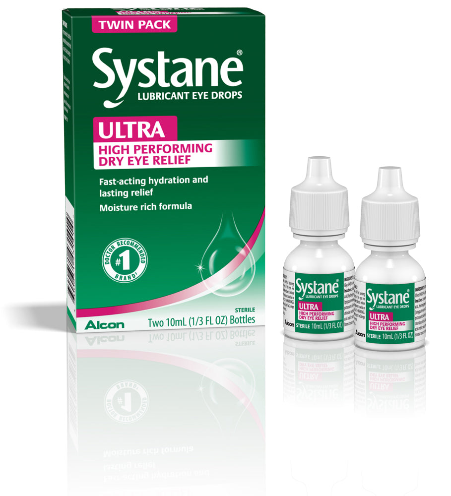 Systane ultra pack 2 goteros de 10 ml