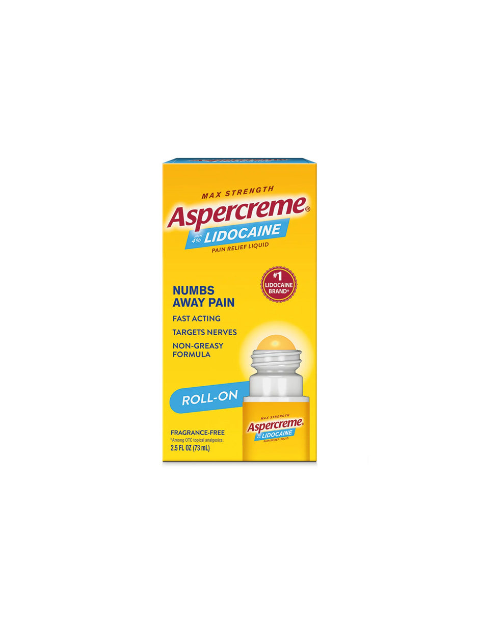 Aspercreme crema 4% lidocaína con aplicador 73ml