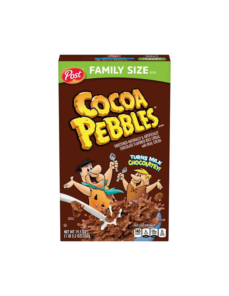 Cereal Cocoa Pebbles 552grs