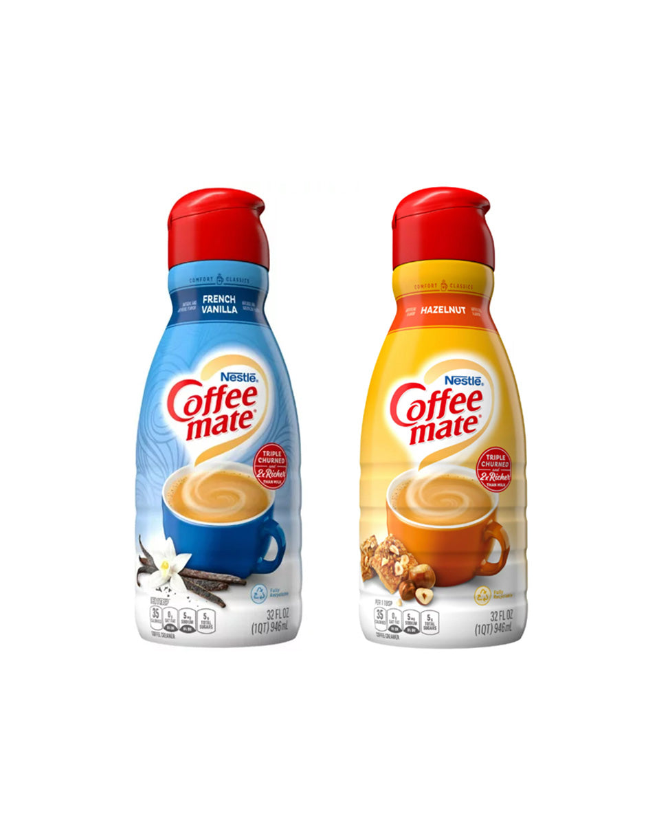 Coffee Mate Crema liquida 946ml (variedad) Dulce Alcance Coffee Mate Crema liquida 946ml (variedad) Dulce Alcance
