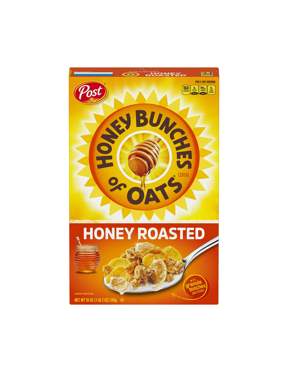 Cereal Honey Bunches of Oats Honey Roasted 510gr
