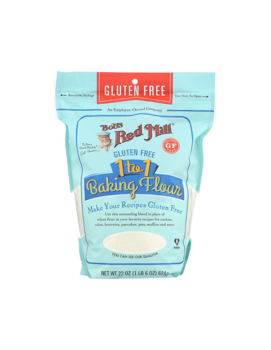 Bobs Red Mill harina para hornear 1 a 1 sin gluten 624gr