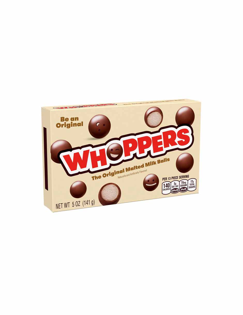 Whoppers Malted Milk Balls Chocolate Candy 141g