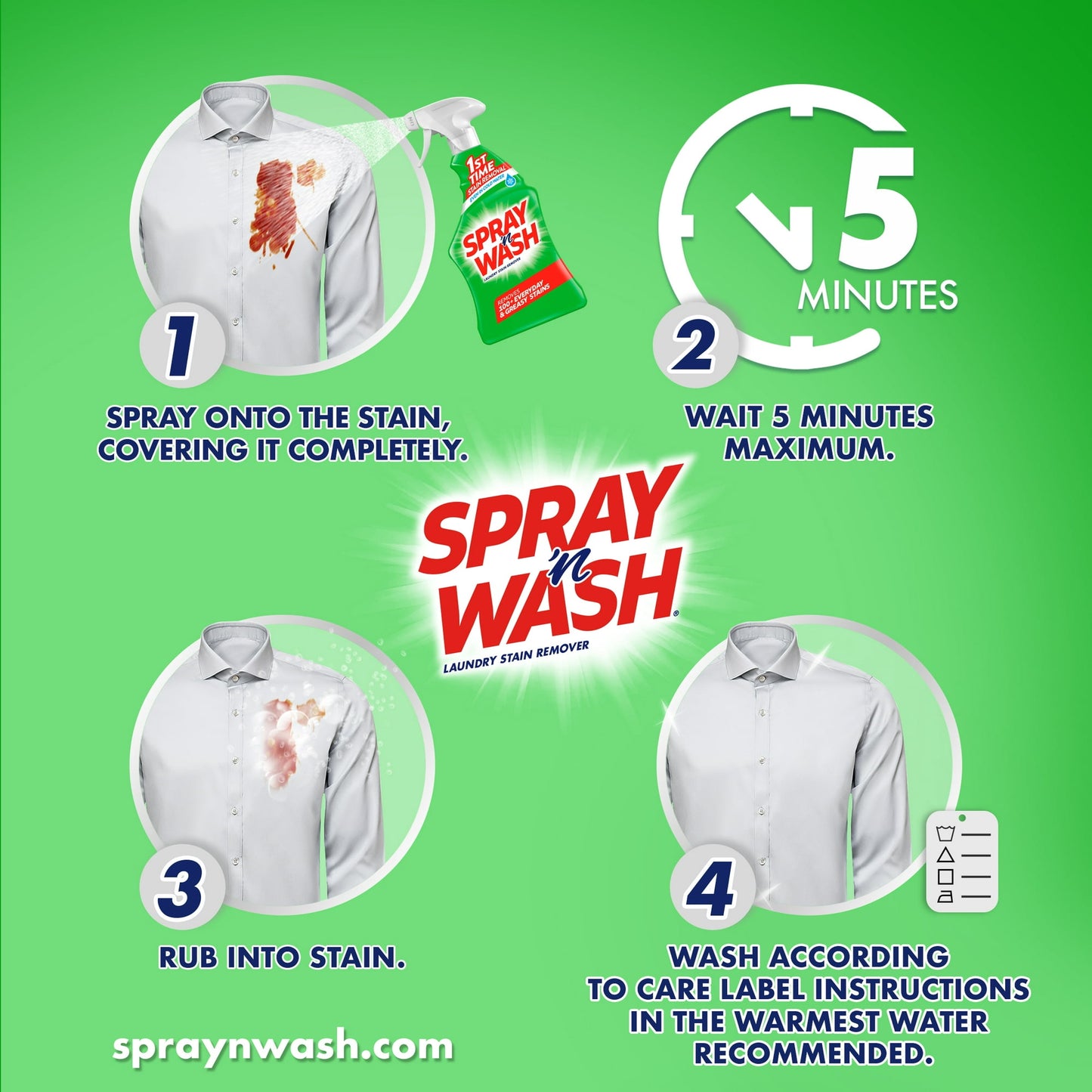 Spray'n Wash quita manchas para ropa