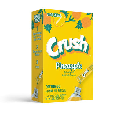 Crush Mezcla de bebida 6 unidades sin azúcar  (variedad)