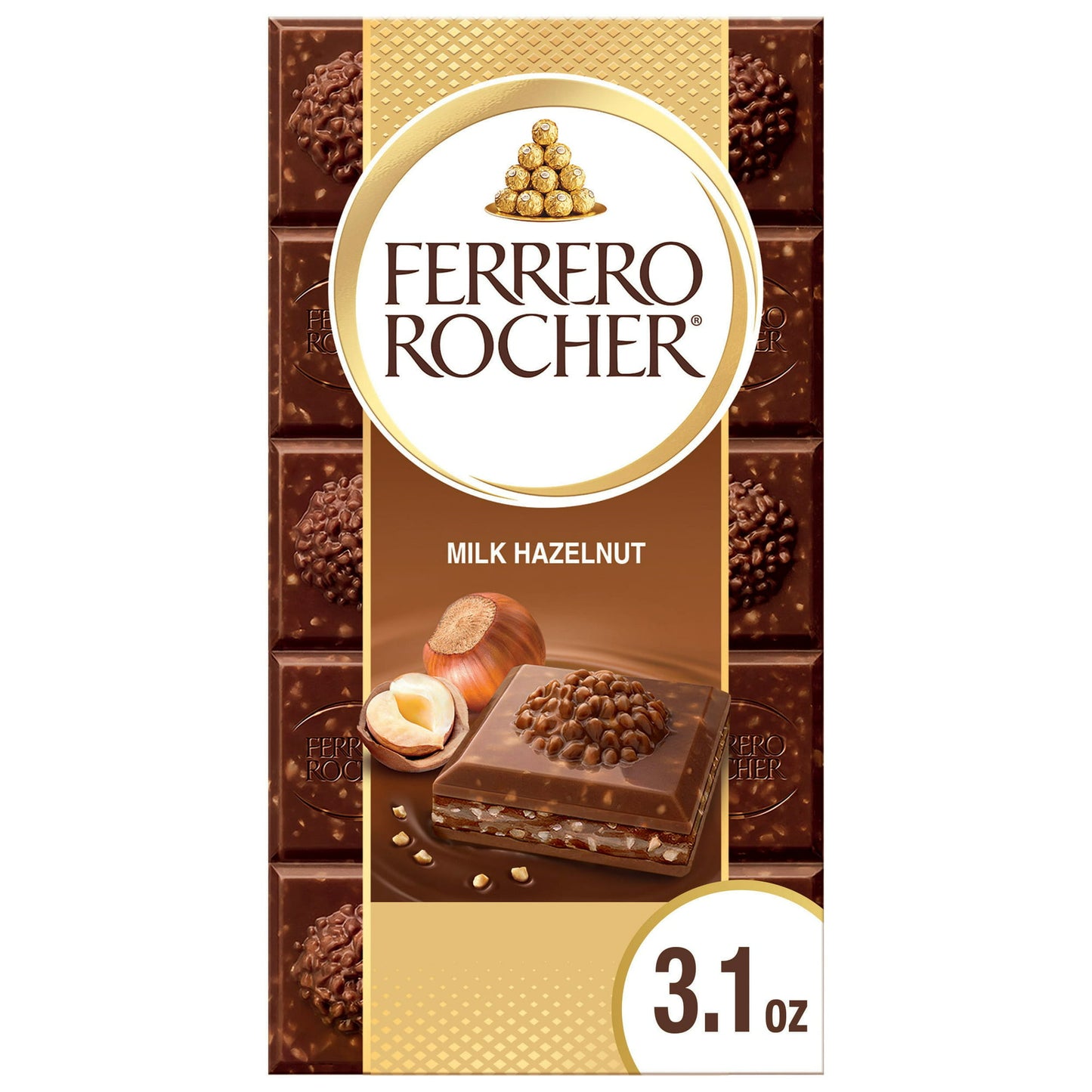 Barra de chocolate Ferrero Rocher 90gr (varios sabores)