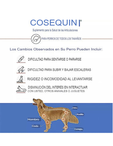 Cosequin, máxima potencia con glucosamina, condroitina, MSM y ácido hialurónico,180 unidades