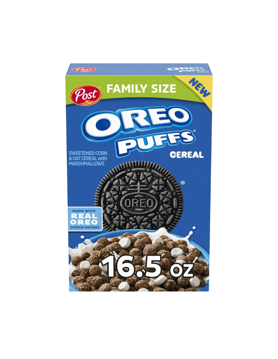 Cereal OREO PUFFS crujientes 467gr