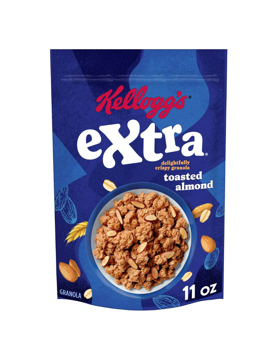 Granola extra de Kellogg's, grano integral, 311gr