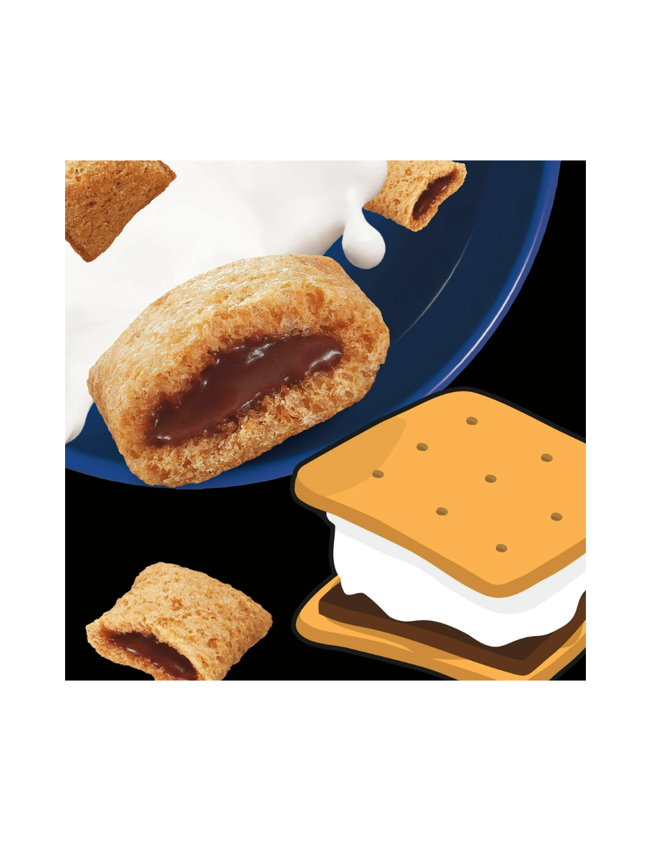 Cereal Loaded rellenos con sabor a crema de chocolate y s'mores 513gr