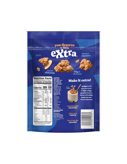 Granola extra de Kellogg's, grano integral, 311gr