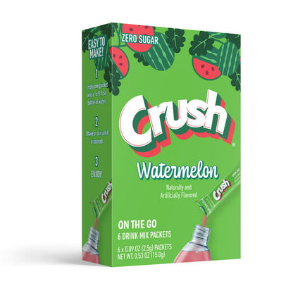 Crush Mezcla de bebida 6 unidades sin azúcar  (variedad)