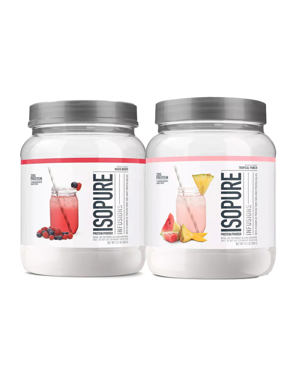 Isopure Infusions Proteína en Polvo 400gr (sabor a elegir)