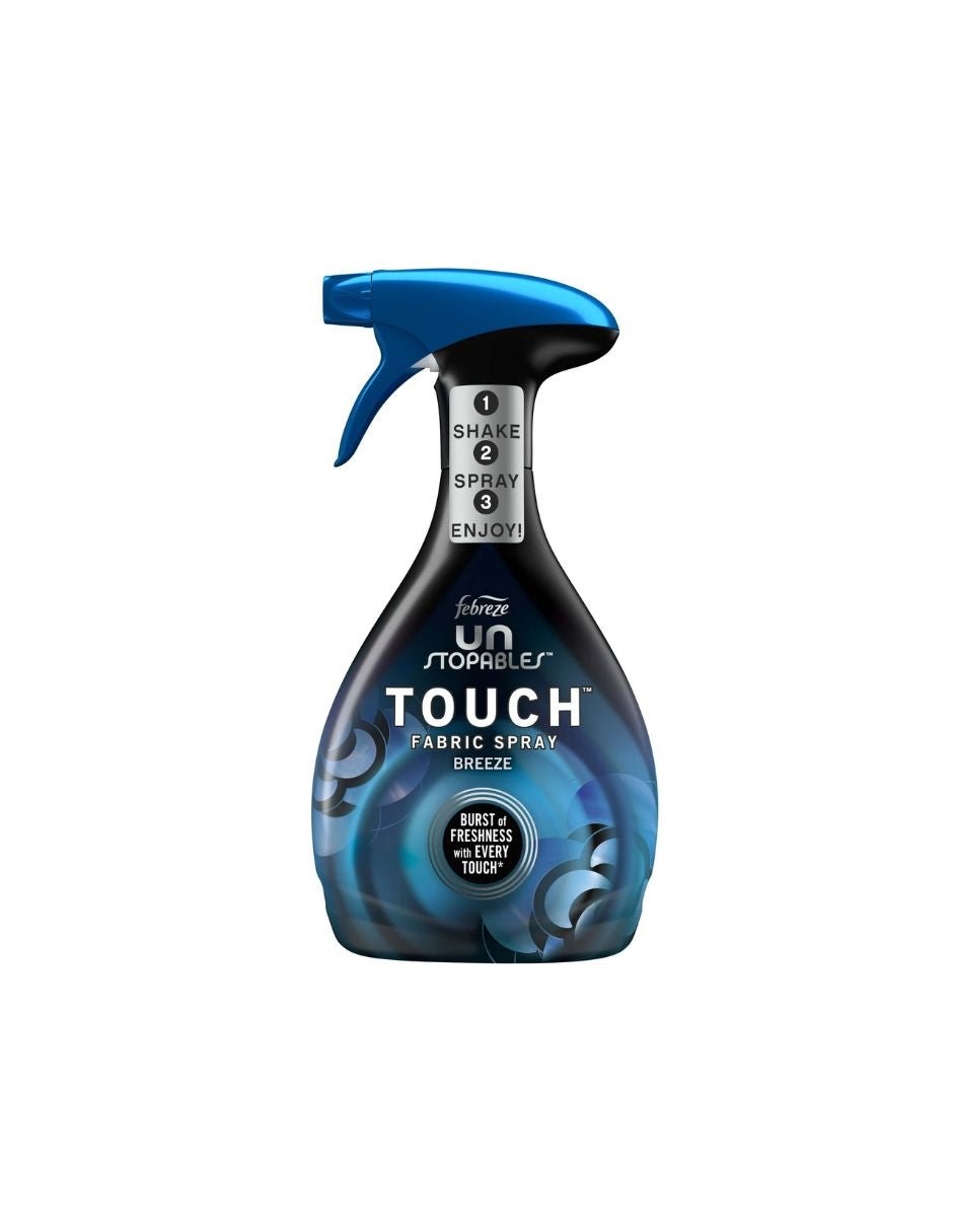 Febreze Unstopables Touch Spray para tela y eliminador de olores 800 ml