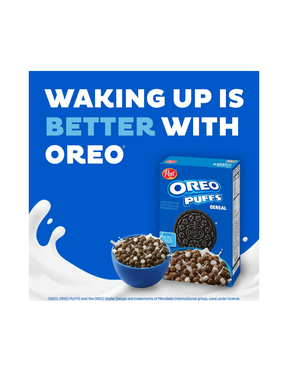 Cereal OREO PUFFS crujientes 467gr