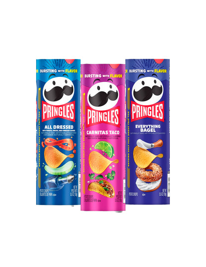 Pringles edición limitada 158gr(sabores variados)