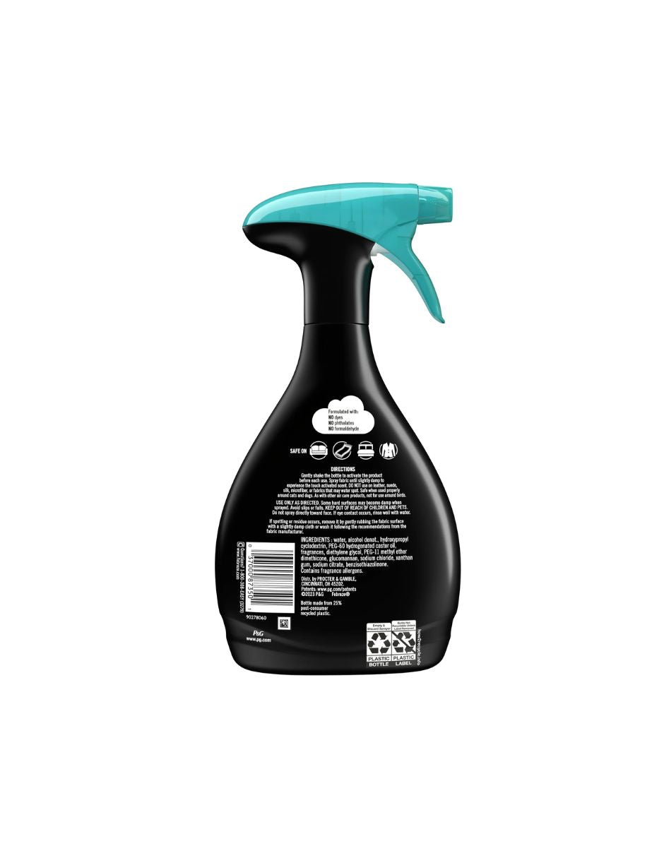 Febreze Unstopables Touch Spray para tela y eliminador de olores 800 ml