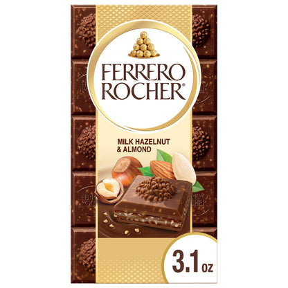 Barra de chocolate Ferrero Rocher 90gr (varios sabores)