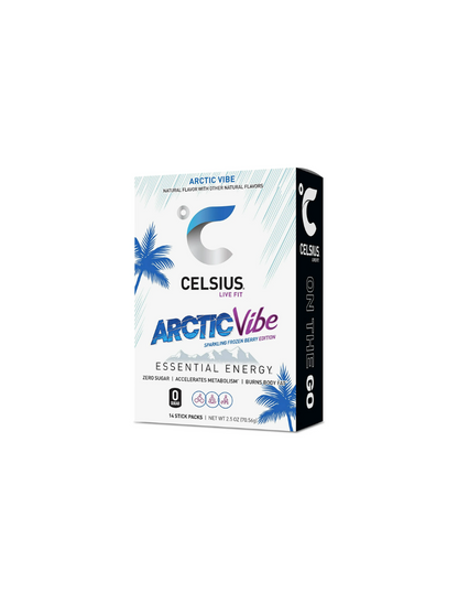 Celsius on-the-go paquetes de polvo de energía esencial 14 pack 5.7g