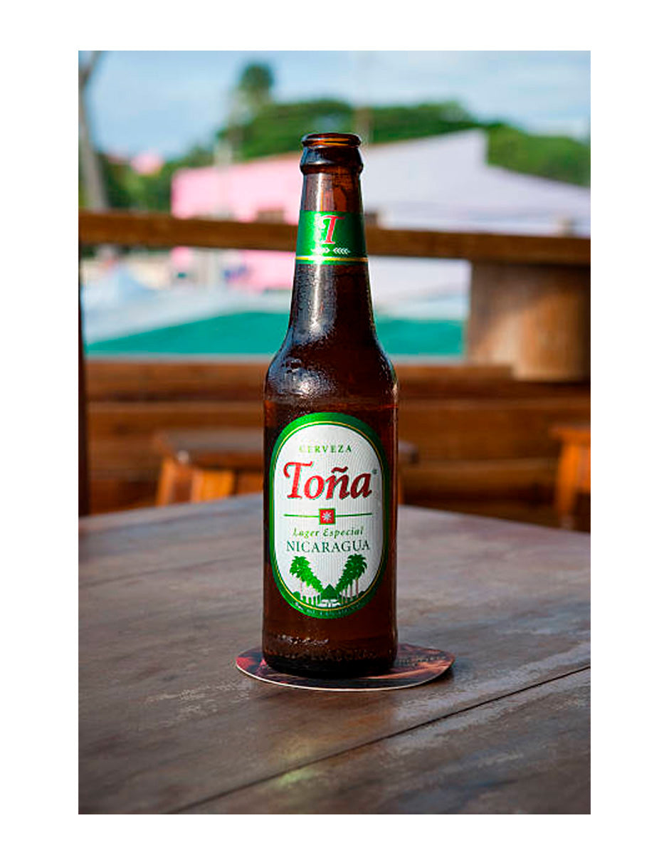 Cerveza Toña Nicaragua 6 pack botella de vidrio 350ml