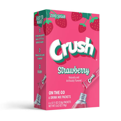 Crush Mezcla de bebida 6 unidades sin azúcar  (variedad)