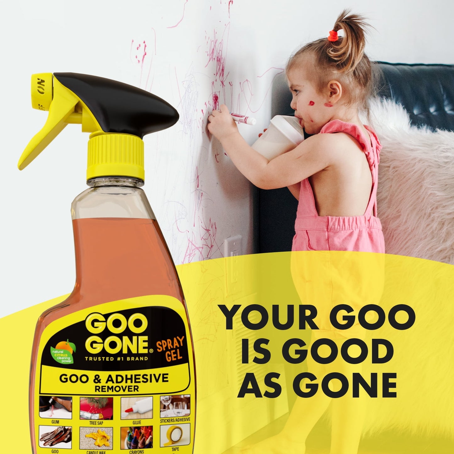 Goo Gone Original Spray Gel removedor de adhesivos 355ml