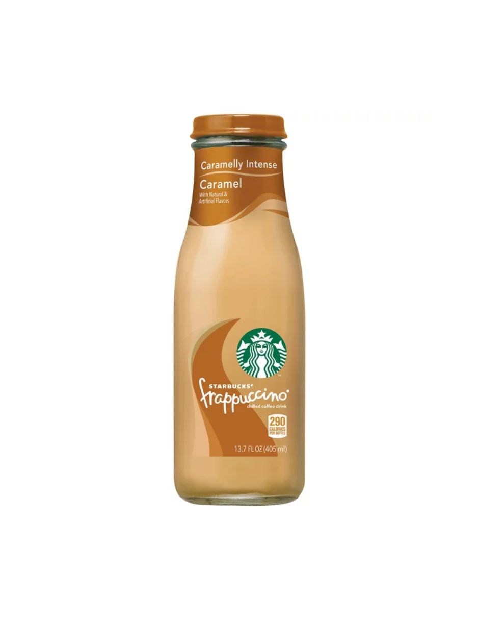 Starbucks Frappuccino Caramel Coffee Drink - Botella de vidrio 405ml