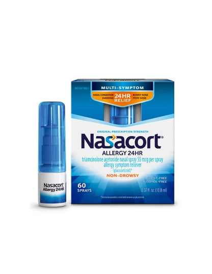 Nasacort Aerosol nasal, alivio para alergias 24HR, 10gr