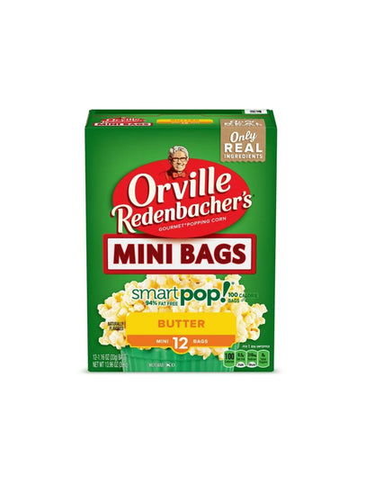 Orville Redenbacher´s  Palomitas de maiz sabor mantequillas 12 mini bolsas